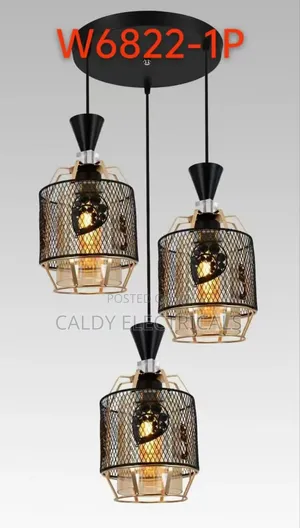 Unique 3 in 1 Mesh Pendant Light Qk9
