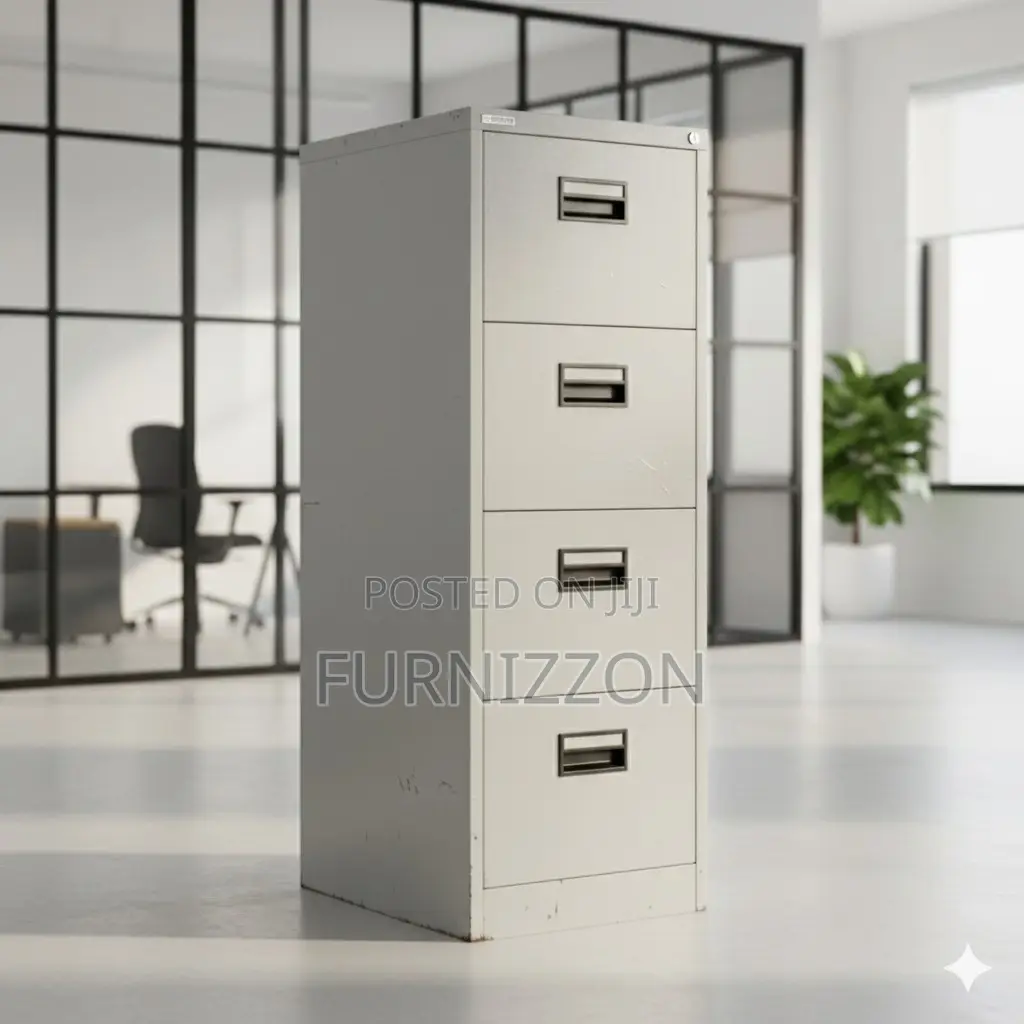 Strong 4 Drawer Metallic Cabinet for Office