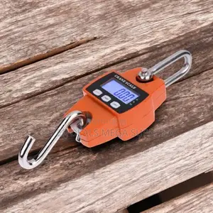 Heavy Duty 300kgs Digital Hanging Hook Crane Scale With LCD Display