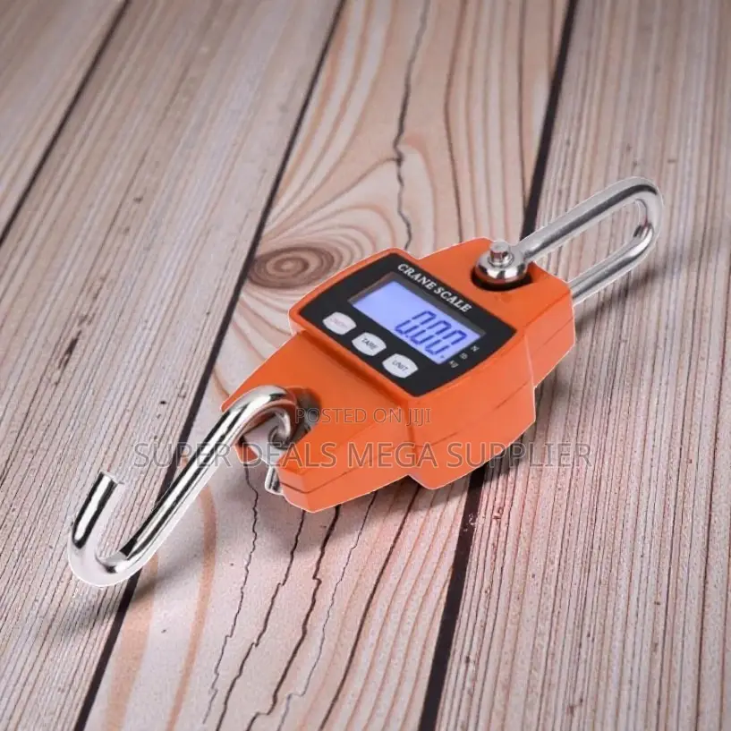 300kgs Digital Hanging Hook Mini Crane Scale Ideal for Warehouses