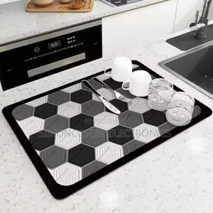 Super Absorbent Nonslip Dish Draining Mat