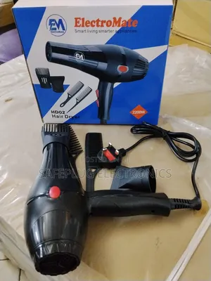 Electromate Professional Hair Dryer - 2000w Commercial Blow Dryer