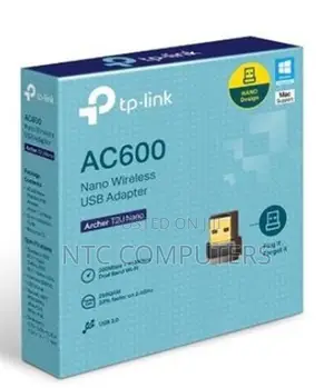 Tp-Link Ac600 Nano Bluetooth 4.2 Usb Adapter - Tl-Archer T2ub Nano