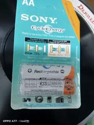 Sony Cycle Energy Aa Recharge Batteries