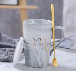 Elegant Style Mr Mrs Ceramic Gift Cup