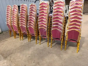 Red Padded Conference Chairs
