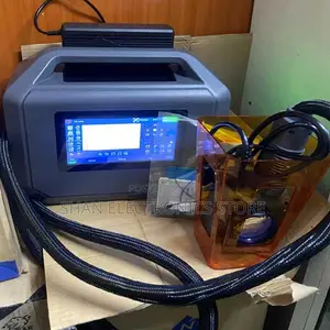 8-Inch Color Touch Screen Wide Range Fiber Laser Engraver 30w Handheld