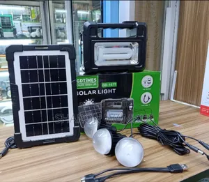 Gd-107 Solar Lighting With 3 Bulbs/Solar Lighting System With 3 Bulbs