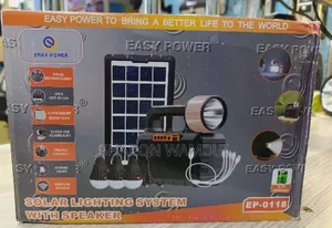 Solar Lighting 3=Bulbs With Speaker,Radio/Solar Lighting 4bulbs