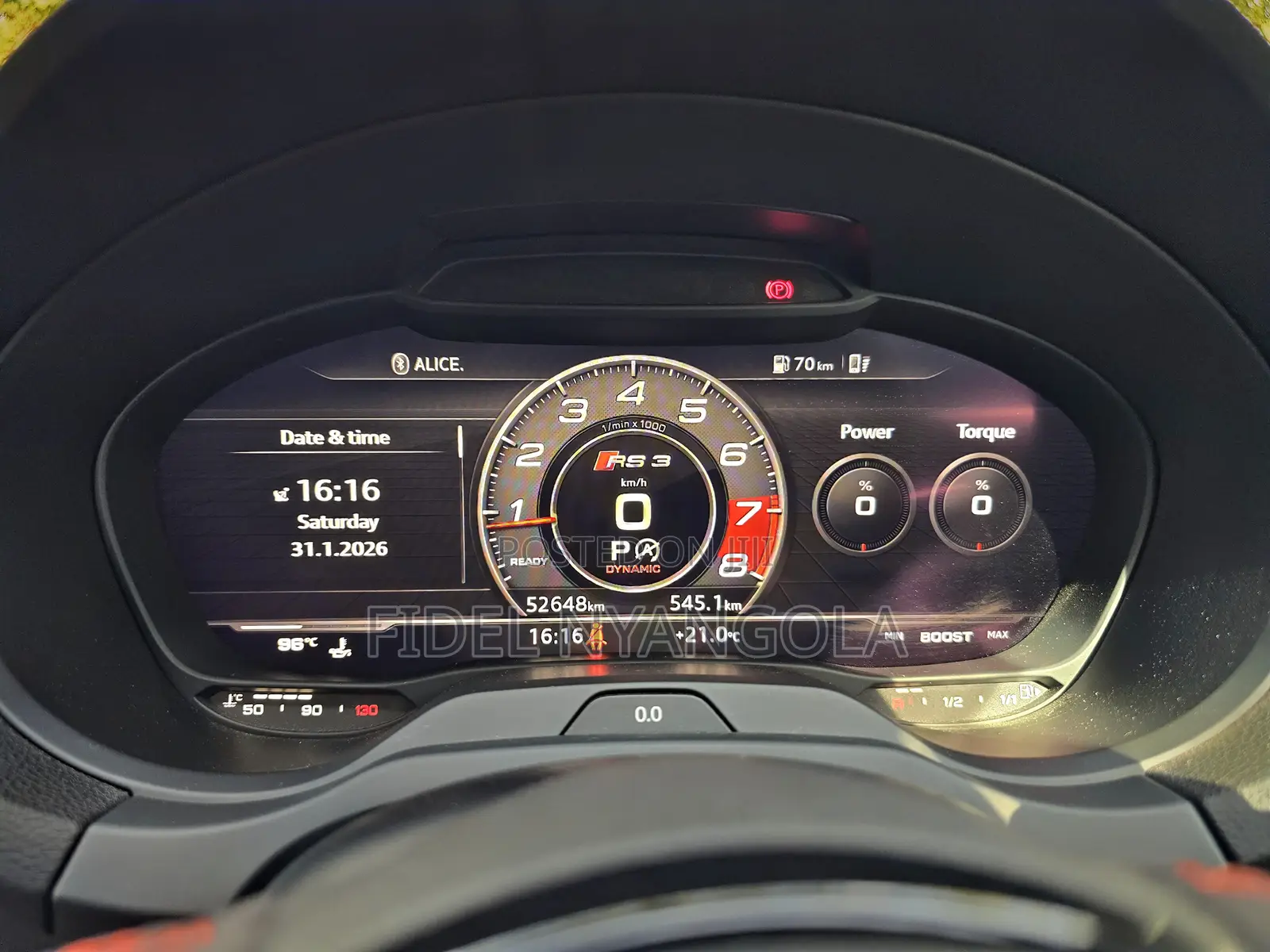 Audi RS 3 2018 Black