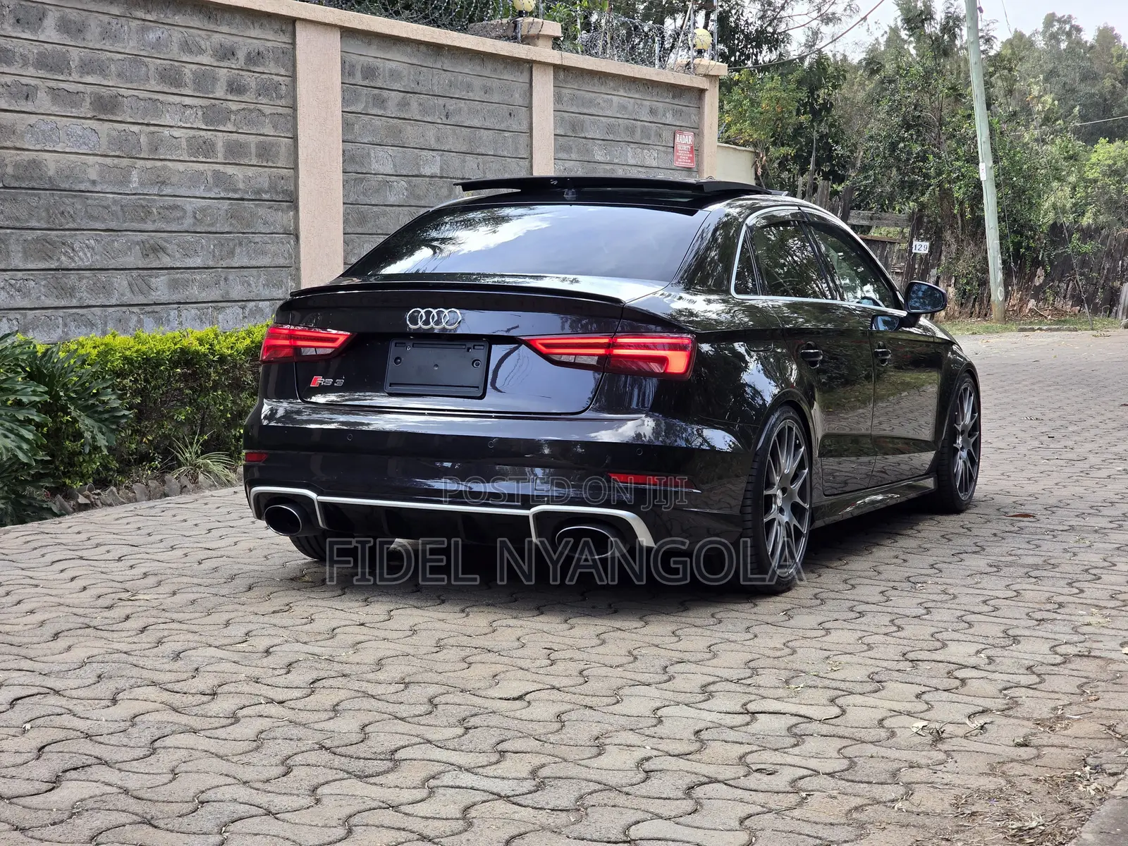 Audi RS 3 2018 Black