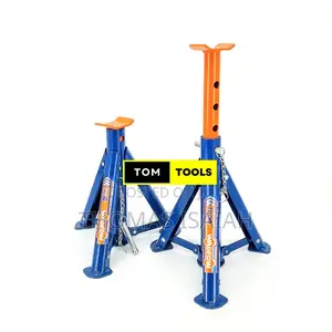 2pcs 3t 6600lb Foldable Adjustable Floor Jack Stand