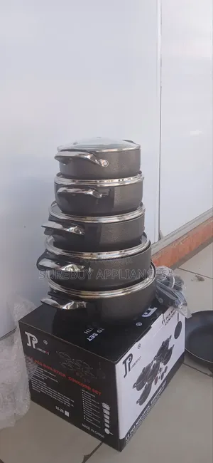 Jp 11pc Non-Stick Kitchen Cookware Set With Lids