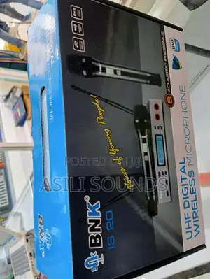 BNK Is 20 Uhf Digital Wireless Microphone System.