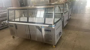 6ft Stainless Steel Commercial Kitchen Chillers Displays