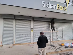 Manual Roller Shutter Door – Custom Fabrication