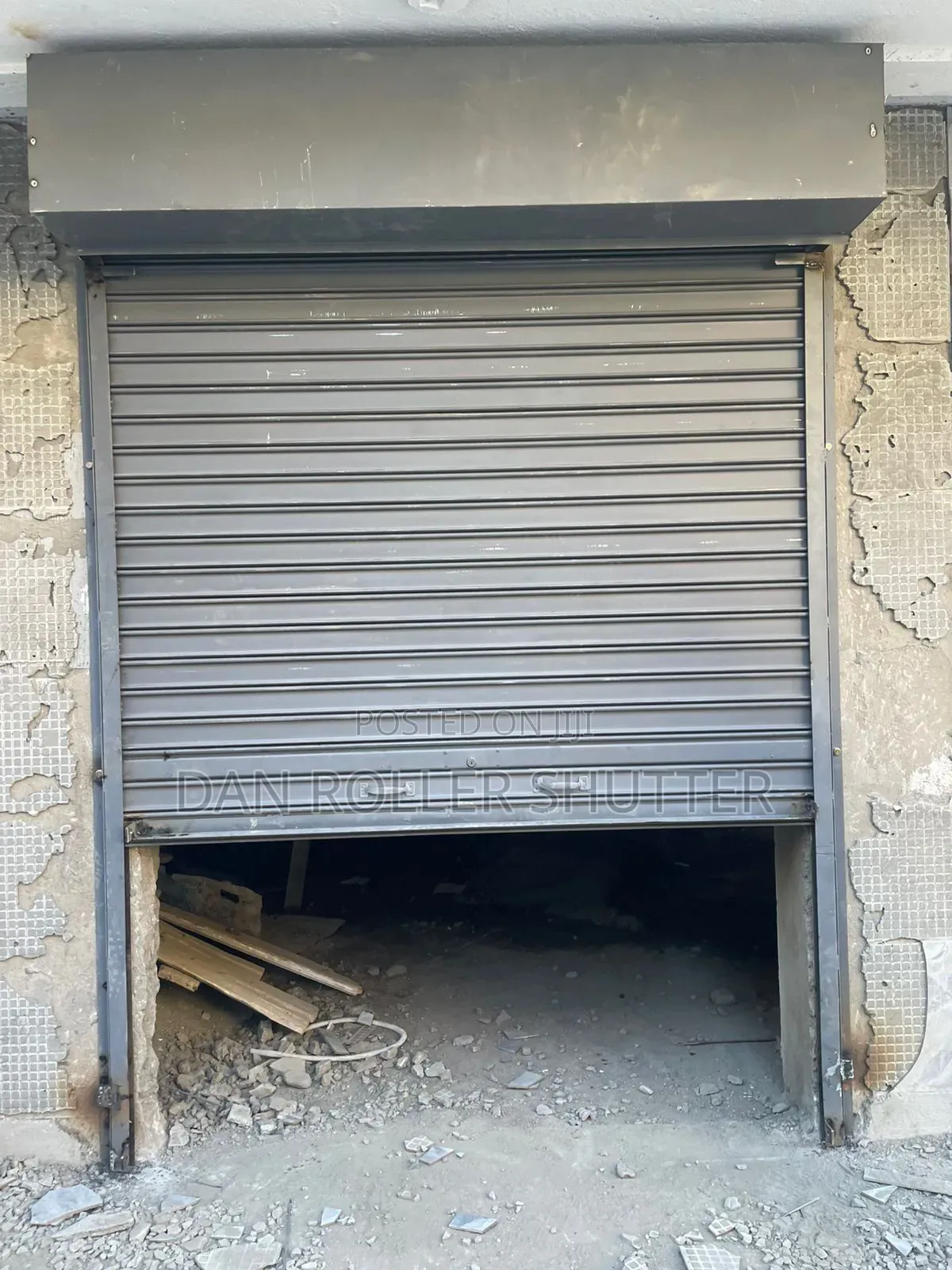 Custom Business Roller Shutter Doors