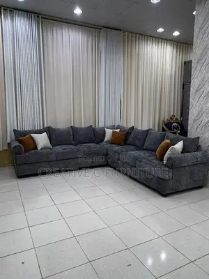 Stylish Living Room L-Sofa