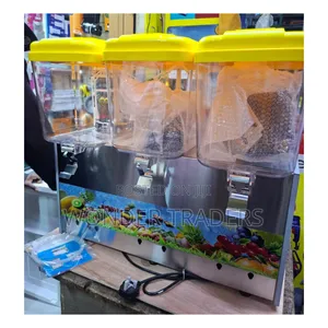 3 Compartment Juice Dispenser 18l Each Tank