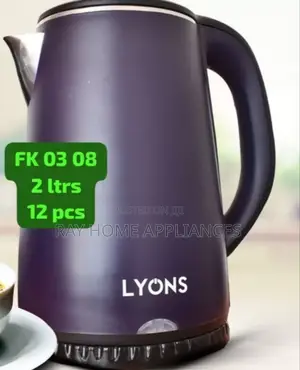 Ailyons Plastic Kettle 1.8litres Black