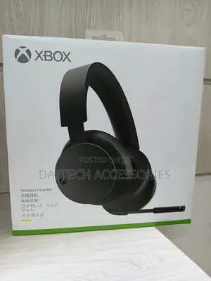 This Is the Microsoft Xbox Wireless Headset.