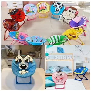 Kids Foldable Moon Chair | Ages 3–10 | Indoor Outdoor Fun