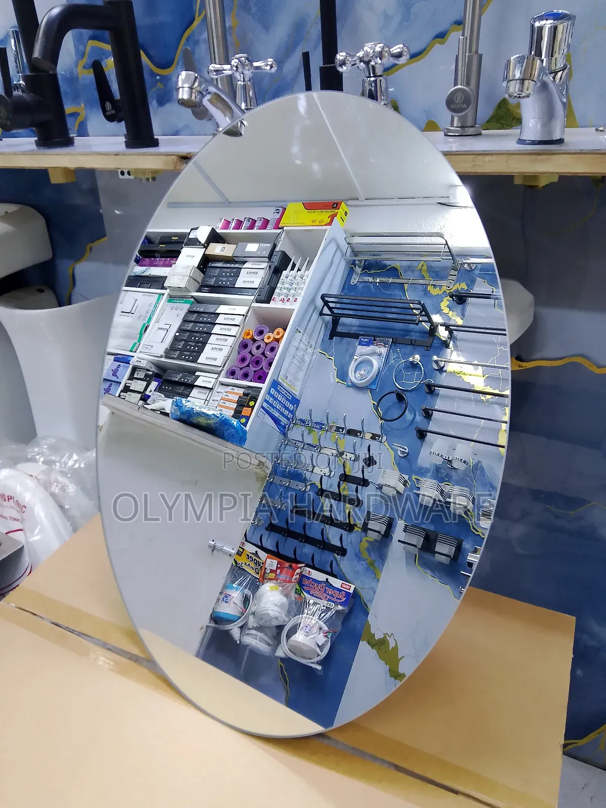 Oval Vanity Mirror 450* 600mm