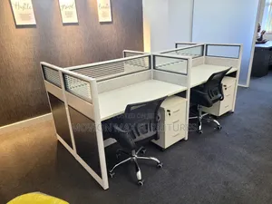 Modern Workstation Office Desk and Chairs