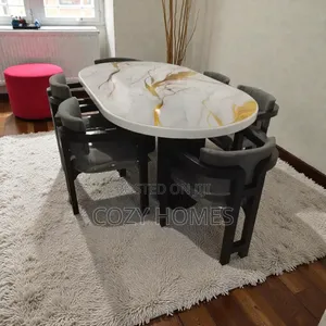 Dining Set a 6 Seater Wooden Dining Set for Home Interior