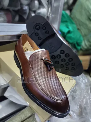 Brown Empire Leather Men Official Shoes