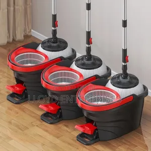 Digital Foot Press Spin Mop