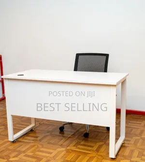 Classic White Office Desk