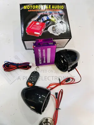 Motorcycle Radio Mp3 With Bluetooth –Waterproof Handlebar Audio System