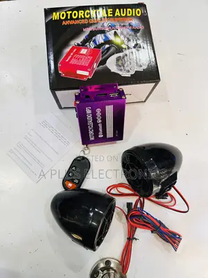 Motorcycle Radio Mp3 With Bluetooth – Loud Sound Clear Bass