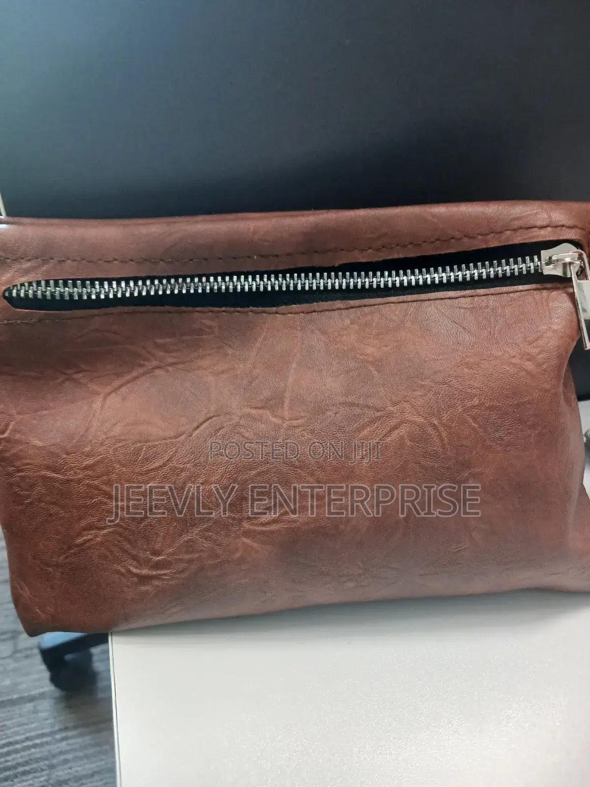 Classy Brown Leather Bag