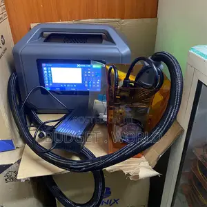 1. Portable 30w Fiber Laser Engraving Machine With LCD Panel