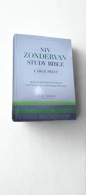 Brand New Niv Zondervan Study Bible – Large Print (Original)