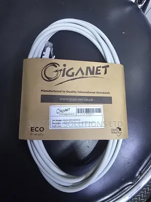 Giganet 3mtr Patch Cord Grey