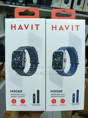 Havit M9068 Wireless Call/Amoled Display Smart Watch.
