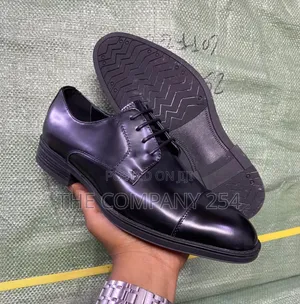Quality Casual Leather Wetlook Men Laced Lowcut Official Shoes