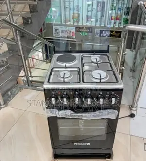 With Electric Oven Volsmart 3+1 Cooker. Standing Cooker