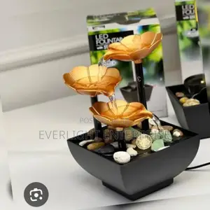 * Led Fountain Floating Teapot Water With Stones