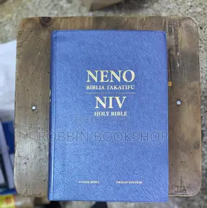 Brand New Niv English and Kiswahili (Two Language)Bible