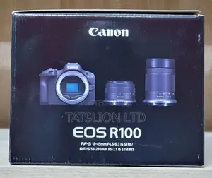 Canon Eos R100 Mirrorless Camera With 18-45mm Lens
