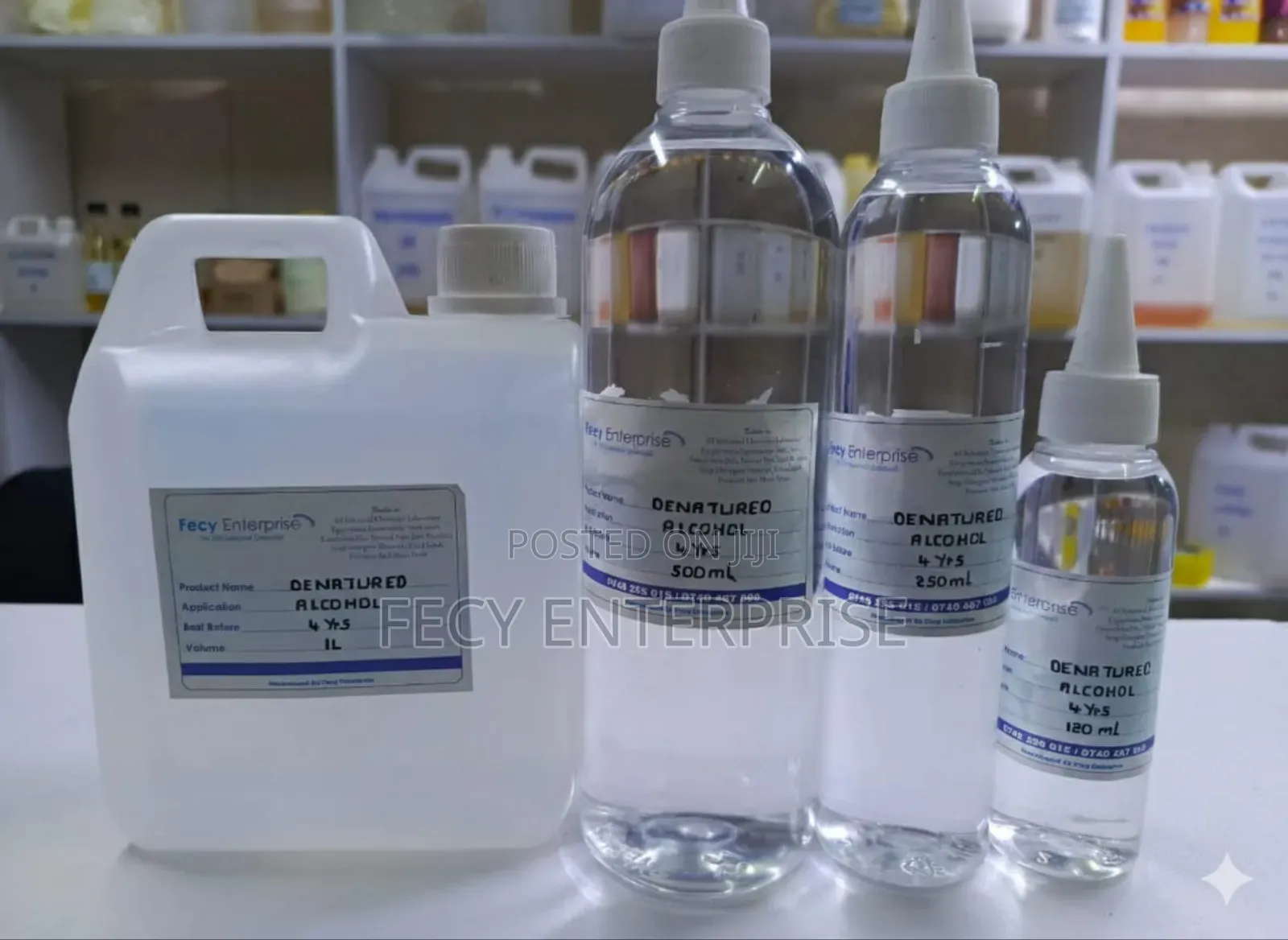 Denatured Alcohol – 100% Pure Disinfectant Solvent