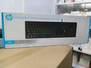 Hp Mechanical Wired Gaming Keyboard Gk100f - Black