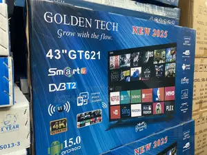 Goldentech Qled 43" Smart Android 15 Powered Tv - Frameless