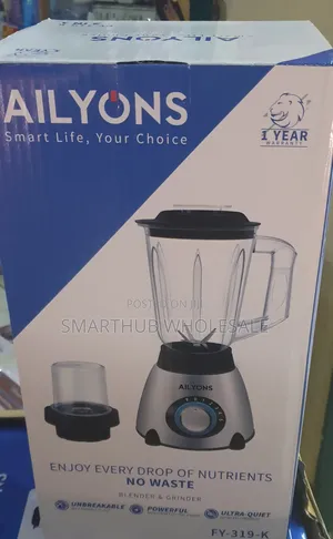 Fy319k --Ailyons 2 in 1 Electric Blender
