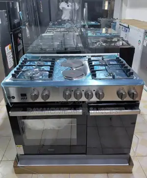 Haier 4g+2e 60cm*90cm Standing Cooker With Gas Compartment