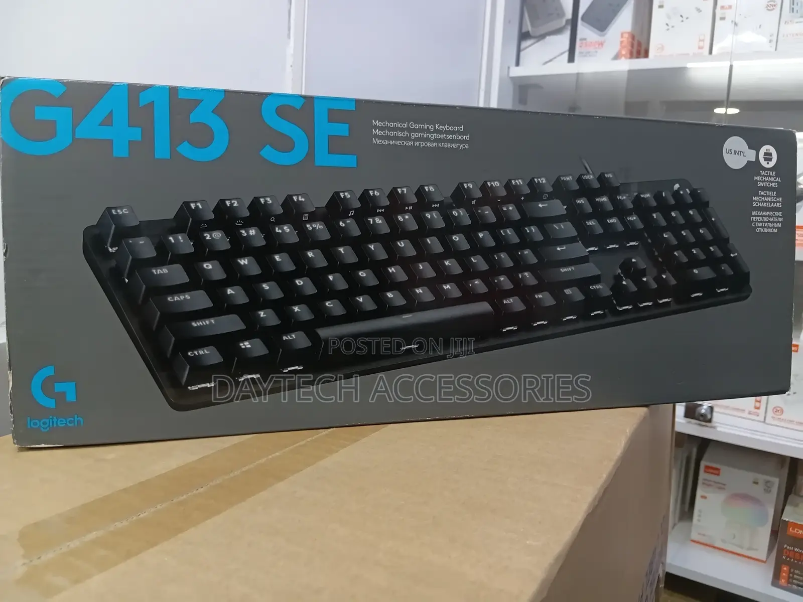 The Logitech G413 Se Full-Size Mechanical Gaming Keyboard - Black